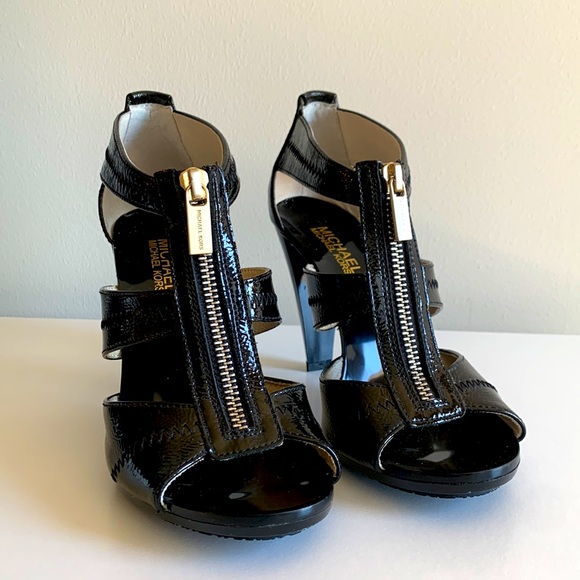 Michael Kors Patent Leather Heels - Picture 2 of 4